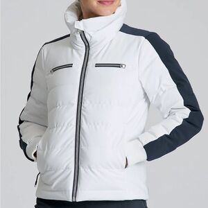 Aether Nordic Ski Jacket- White Size Small